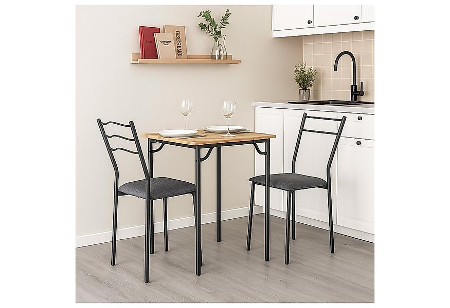 HTI-Living Essgruppe Essgruppe Thora 3-teilig Tischplatte Artisaneiche, (Se günstig online kaufen