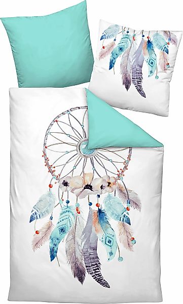 Biberna Wendebettwäsche "Livia" 2 Stk. tlg. hautfreundliche Linon Qualität, günstig online kaufen