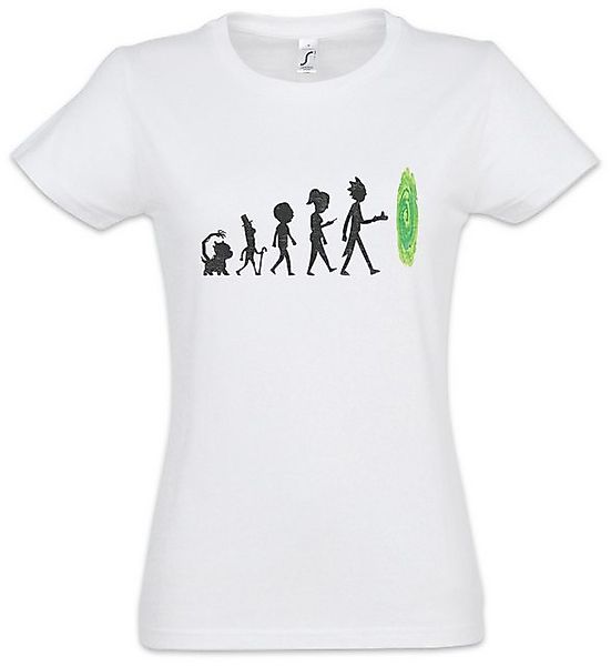 Urban Backwoods Print-Shirt R And M MultIVerse Damen T-Shirt Rick The Sanch günstig online kaufen