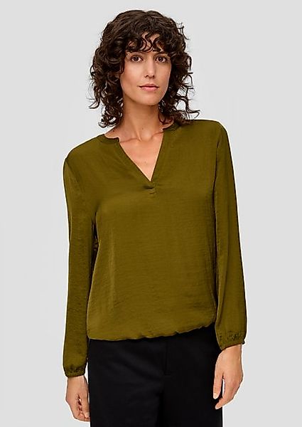 s.Oliver Langarmbluse Bluse mit V-Ausschnitt günstig online kaufen