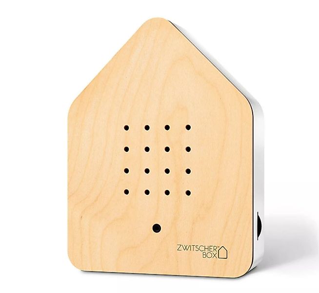 Zwitscherbox Holz Ahorn/Weiß günstig online kaufen
