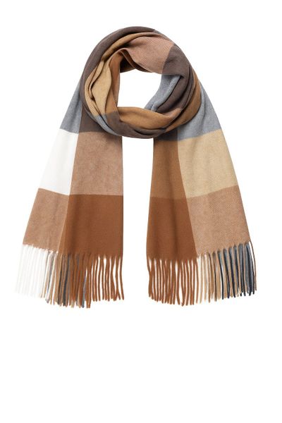 Faera Modeschal Eleganter Schal mit Muster günstig online kaufen