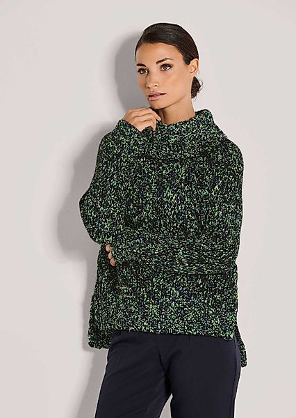 MADELEINE Strickpullover Moderner Winterpullover mit Rollkragen günstig online kaufen