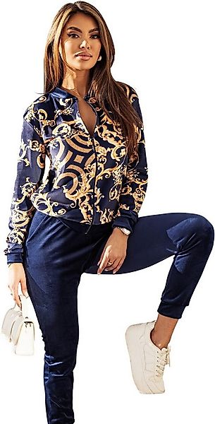 EloModa Jogginganzug Jogginganzug Damen Set elegant – Trainingsanzug Freize günstig online kaufen