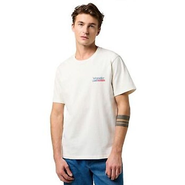 Wrangler  T-Shirt 112371409 SMALL AMERICANA-WORN WHITE günstig online kaufen