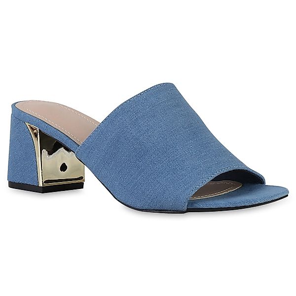 VAN HILL 840884 Sandalette Damen Pantoletten günstig online kaufen