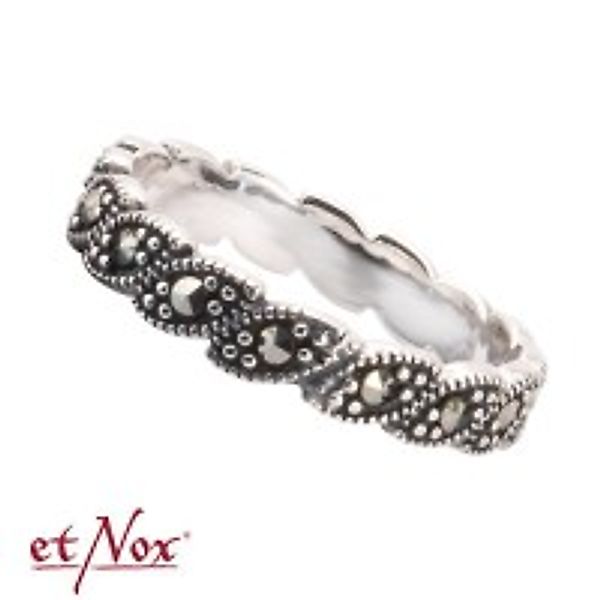 Silberring "Marcasite Leaves" günstig online kaufen