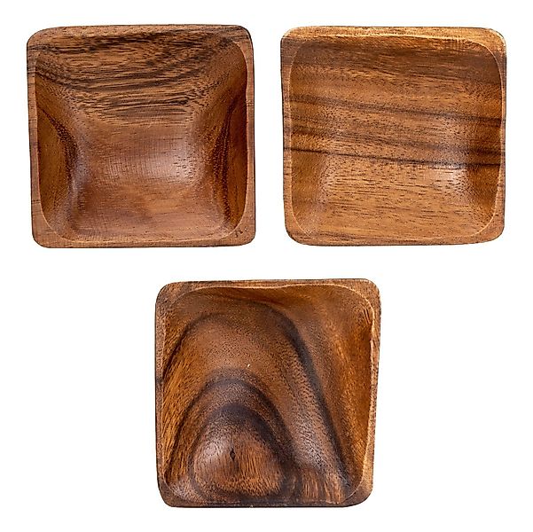 Levandeo® Dekoteller, 3er Set Snackteller Klein günstig online kaufen
