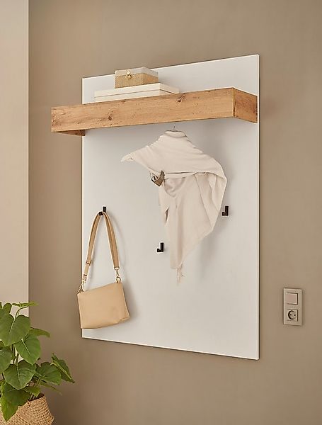 Home affaire Garderobenpaneel GiRON/CiTY, Wandregal in vier Farben, Flurgar günstig online kaufen