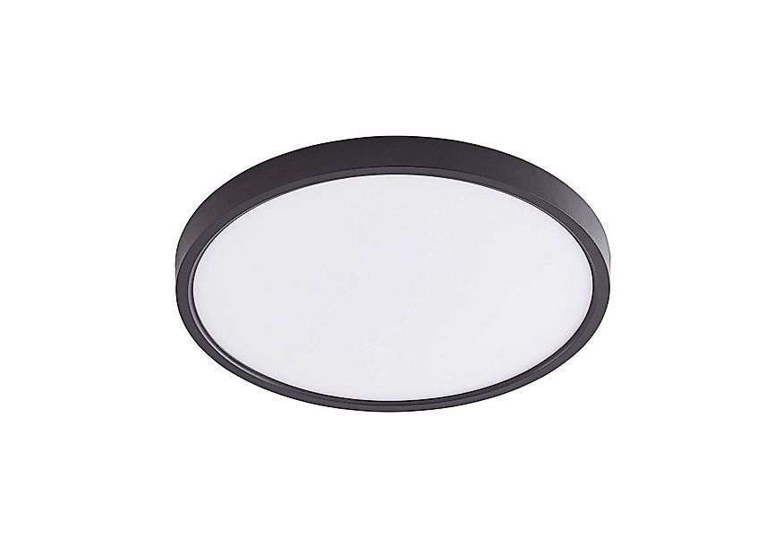 Lindby Deckenleuchten Pravin, LED, Kunststoff Schwarz warmweiß IP20, LED 17 günstig online kaufen