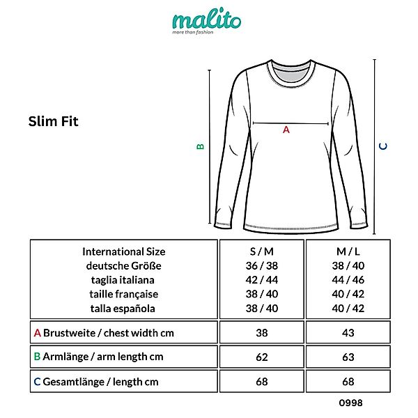 Muse Rundhalsshirt Langarm Longshirt mit Spitzensaum günstig online kaufen