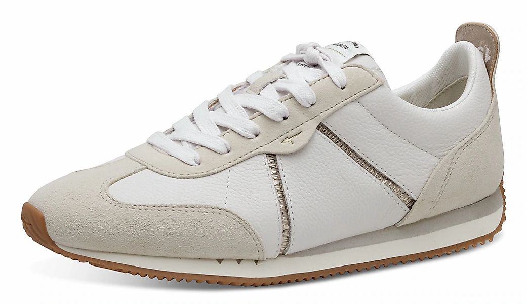 Tamaris Sneaker, Freizeitschuh, Halbschuh, Schnürschuh mit Logoaufnäher günstig online kaufen