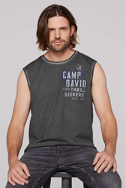 CAMP DAVID Tanktop, mit Oil-Dyed-Färbung günstig online kaufen