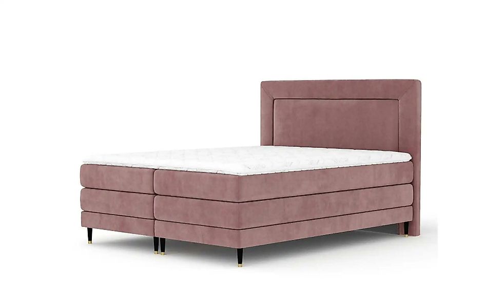 Boxspringbett   ¦ rosa/pink ¦ Maße (cm): B: 182 H: 123 Betten > Komfortbett günstig online kaufen