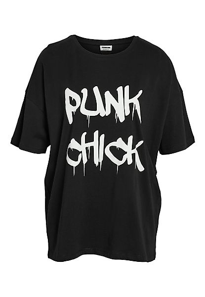 Noisy may T-Shirt Print Kurzarm Rundhals günstig online kaufen