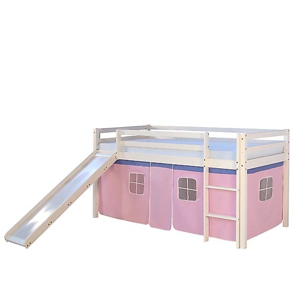 Homestyle4u Hochbett Kinderbett mit Leiter und günstig online kaufen