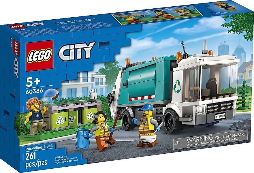 LEGO® 60386 Müllabfuhr Konstruktionsspielsteine günstig online kaufen