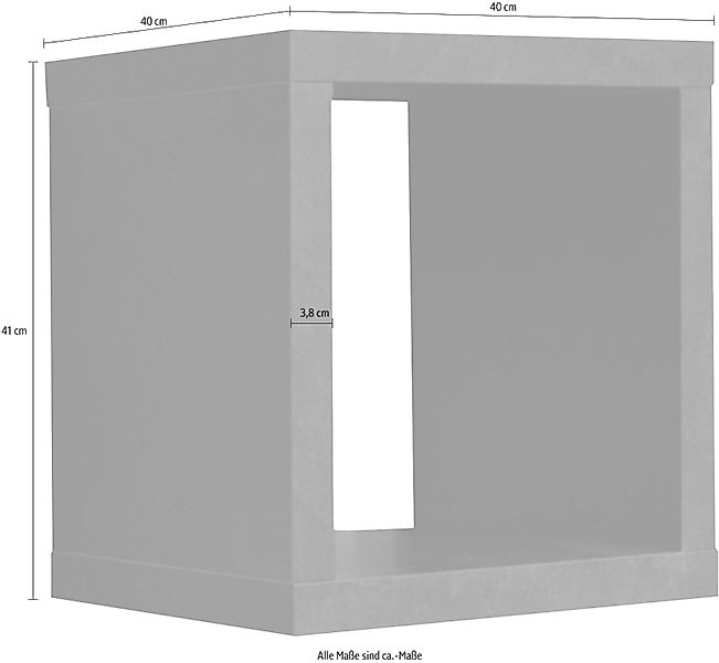 Mäusbacher Wandregal "Big System Office" Breite 40 cm günstig online kaufen