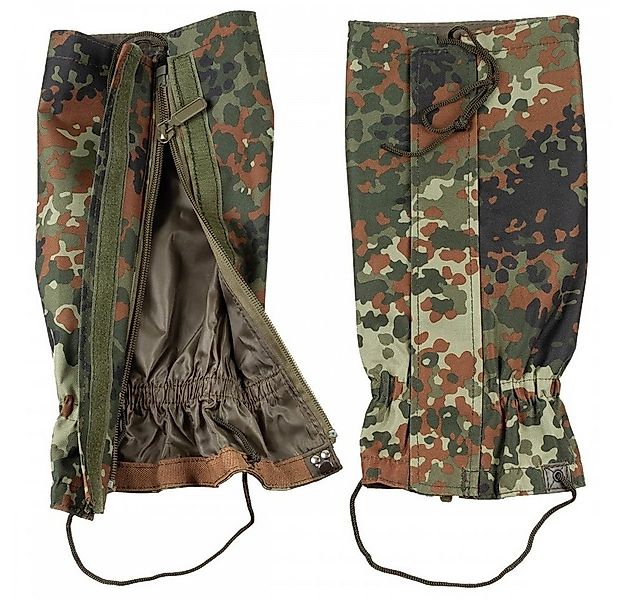 MFH Beinstulpen BW Nässeschutzgamaschen, flecktarn günstig online kaufen