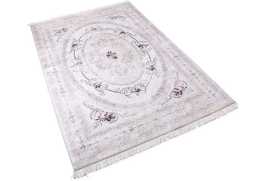 Dinarsu Teppich Sand Altrosen Design Teppichläufer günstig online kaufen