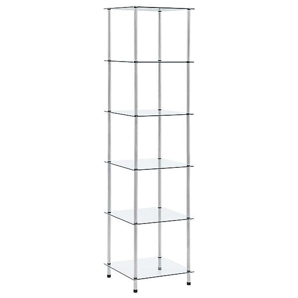 vidaXL Bücherregal Regal mit 6 Ablagen günstig online kaufen