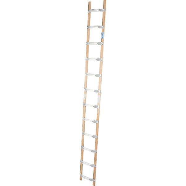 Krause Dachleiter 12 Sprossen 340 cm x 40 cm x 7 cm Alu-Holz günstig online kaufen