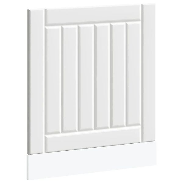 vidaXL Geschirrspülerblende Lucca Weiß Holzwerkstoff 853897 günstig online kaufen