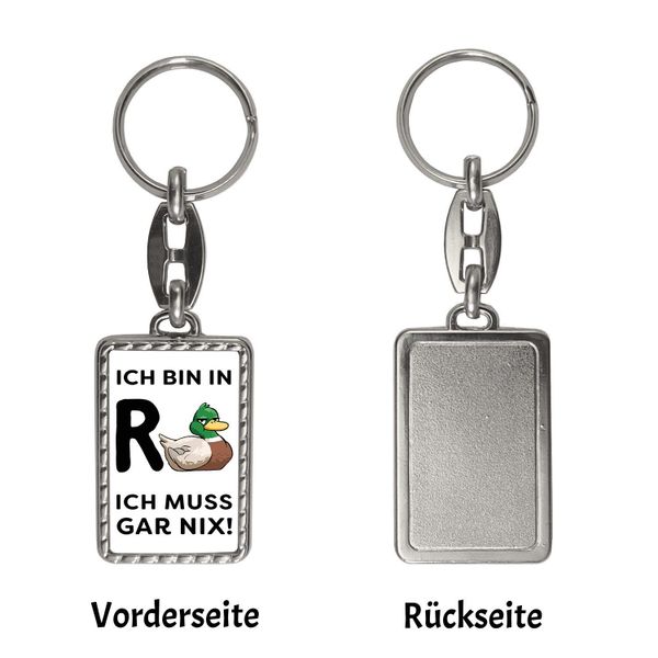 speecheese Schlüsselanhänger Ente Ruhestand Schlüsselanhänger mit günstig online kaufen