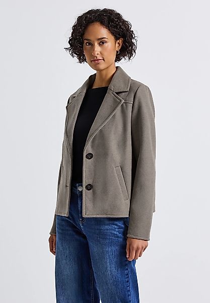 STREET ONE Kurzjacke, ohne Kapuze, mit Reverskragen günstig online kaufen