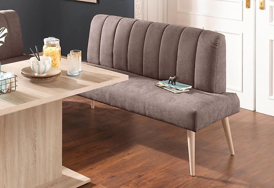 exxpo - sofa fashion Sitzbank "Costa, moderne Rückensteppung, bequem und el günstig online kaufen