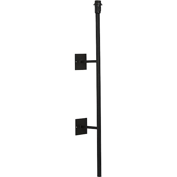 PR Home Rod Wandleuchte Schwarz aus Metall 108x19cm E27 ohne Lampenschirm günstig online kaufen