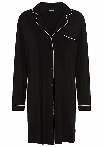 Buffalo Nachthemd 1-teilig, 1 tlg. Brusttasche mit modischen Paspeldetails günstig online kaufen