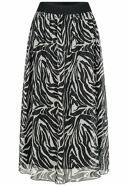 CLOUD 5IVE Sommerrock "CLOUD 5IVE Longform Skirt 2-layered with animal prin günstig online kaufen
