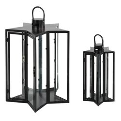 Mojawo Laterne 2tlg Laternen Set Gartenlaterne günstig online kaufen