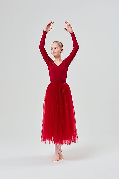 tanzmuster Tüllrock Langer Tüllrock Luna, zwei günstig online kaufen