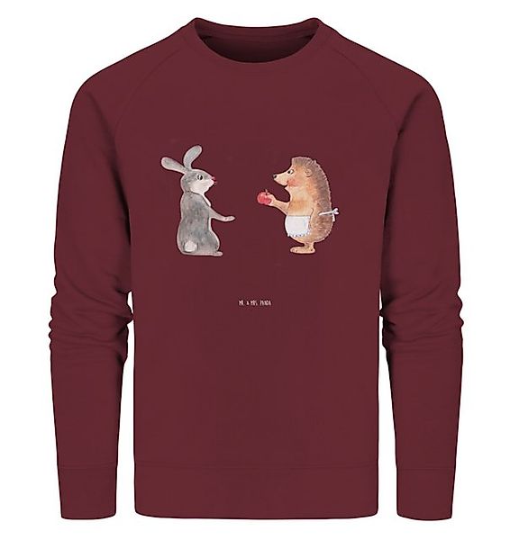 Mr. & Mrs. Panda Longpullover Hase Igel Größe XXL - Burgundy - Geschenk, Sw günstig online kaufen