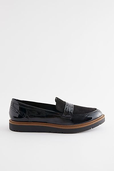 Next Forever Comfort® Loafer mit Brogue-Detail günstig online kaufen