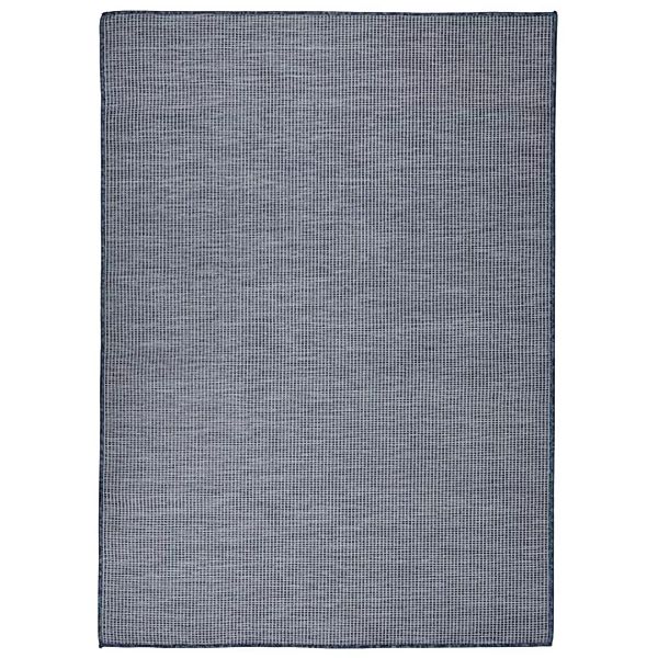 Vidaxl Outdoor-teppich Flachgewebe 200x280 Cm Blau günstig online kaufen
