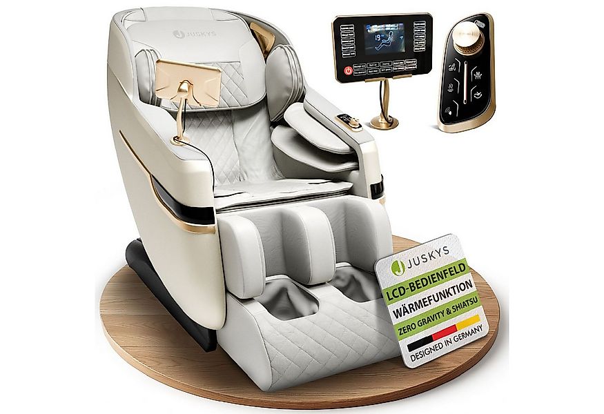 Juskys Massagesessel Naxos, Ganzkörpermassage, 5 Programme, Wärmefunktion, günstig online kaufen