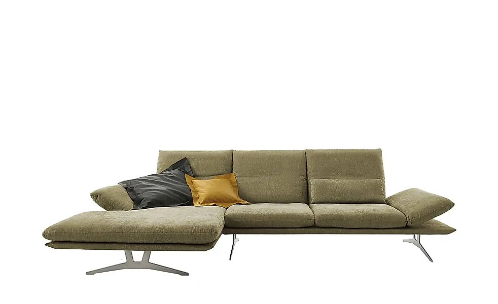KOINOR Ecksofa aus Flachgewebe Francis ¦ grün ¦ Maße (cm): B: 314 H: 93 T: günstig online kaufen