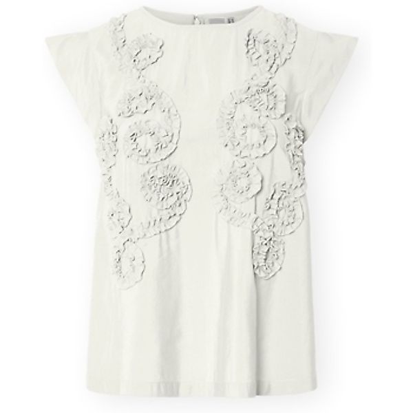 Y.a.s  Blusen YAS Top Sacu - Star White günstig online kaufen