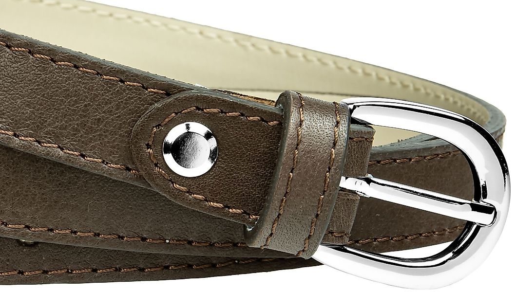 Caspar Taillengürtel GU273 aus echtem Leder günstig online kaufen