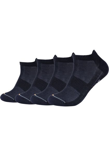 Camano Sneakersocken "function" 4 Stk. tlg. mit Micro-Plüsch an Ferse und Z günstig online kaufen