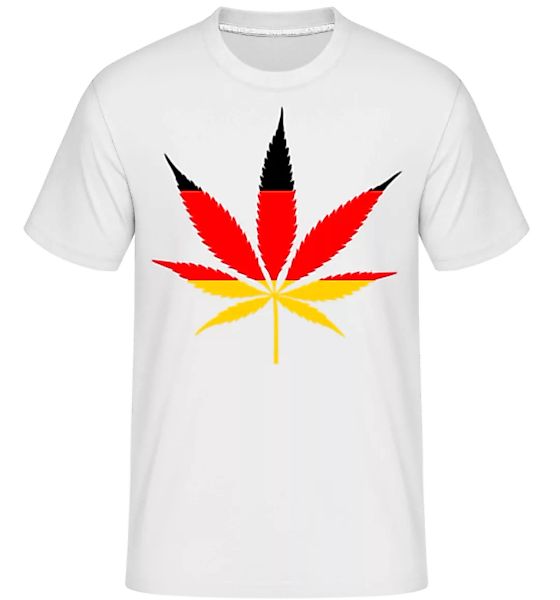 Cannabis Fahne Deutschland · Shirtinator Männer T-Shirt günstig online kaufen