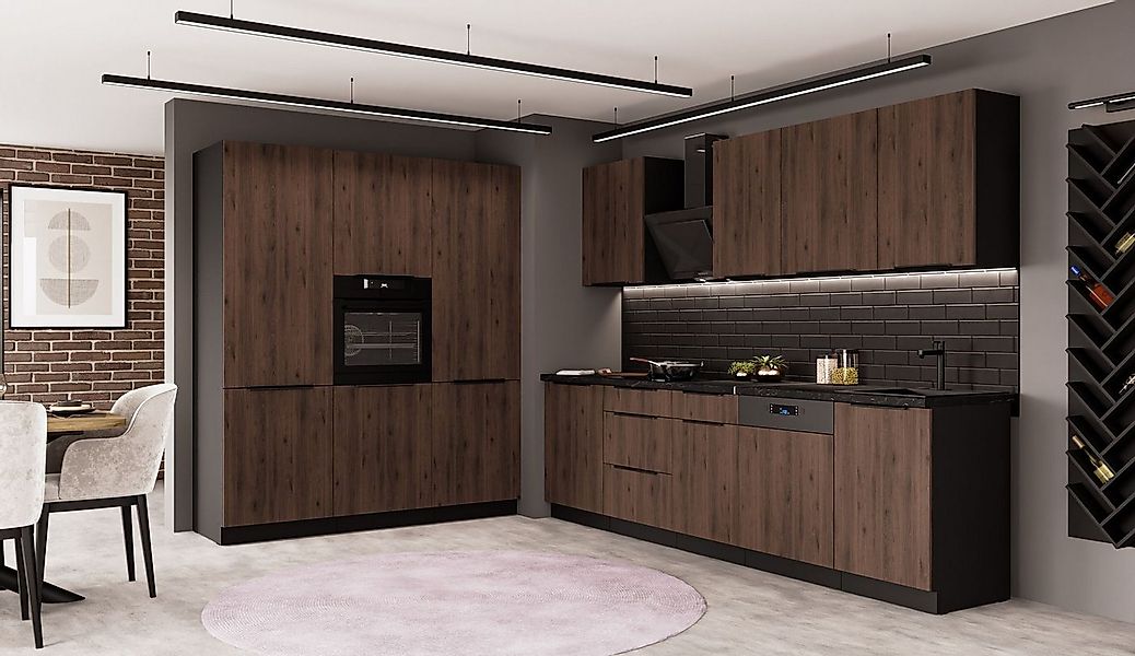 Küchen-Preisbombe Küchenzeile MONZA 280 + 180 Küchenblock Küche Einbauküche günstig online kaufen