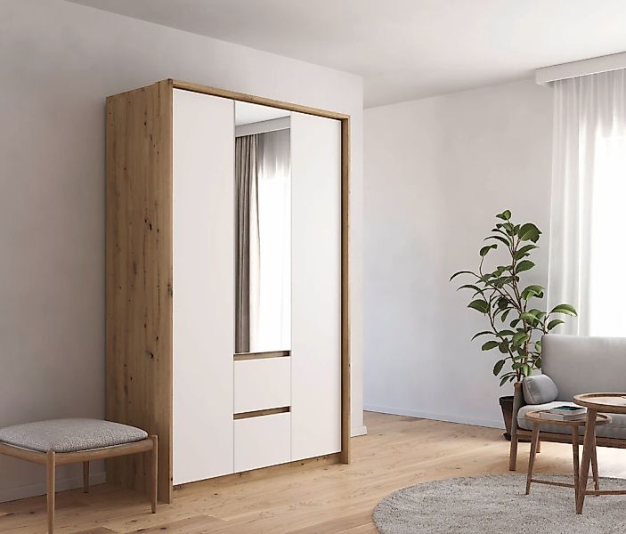 rauch Drehtürenschrank "Mainz mit Spiegel und Passepartout" optional mit Be günstig online kaufen