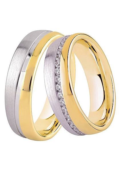 DOOSTI Trauring Schmuck Geschenk Silber 925 Trauring Ehering Partnerring LI günstig online kaufen