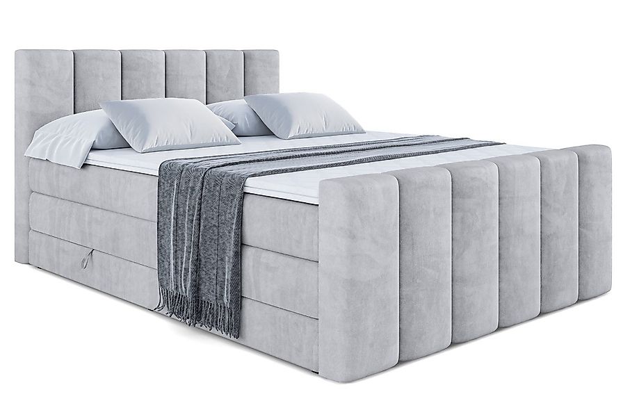 ALTDECOR Boxspringbett BOXI1-Z KING (Multipocket-Matratze H4, günstig online kaufen