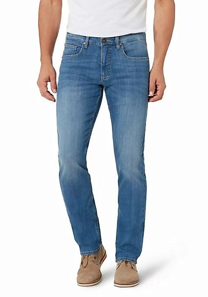 Stooker Men Straight-Jeans Frisco Herren Stretch Jeans - Light Blue günstig online kaufen
