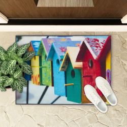 Andiamo Fußmatte "Modern" rechteckig 6,5 mm Höhe Schmutzfangmatte, bedruckt günstig online kaufen